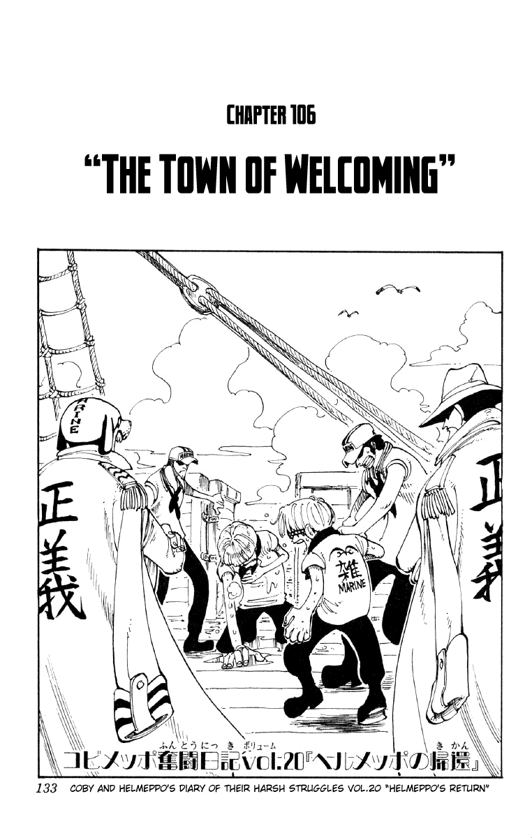 One Piece, Chapter 106 image 01